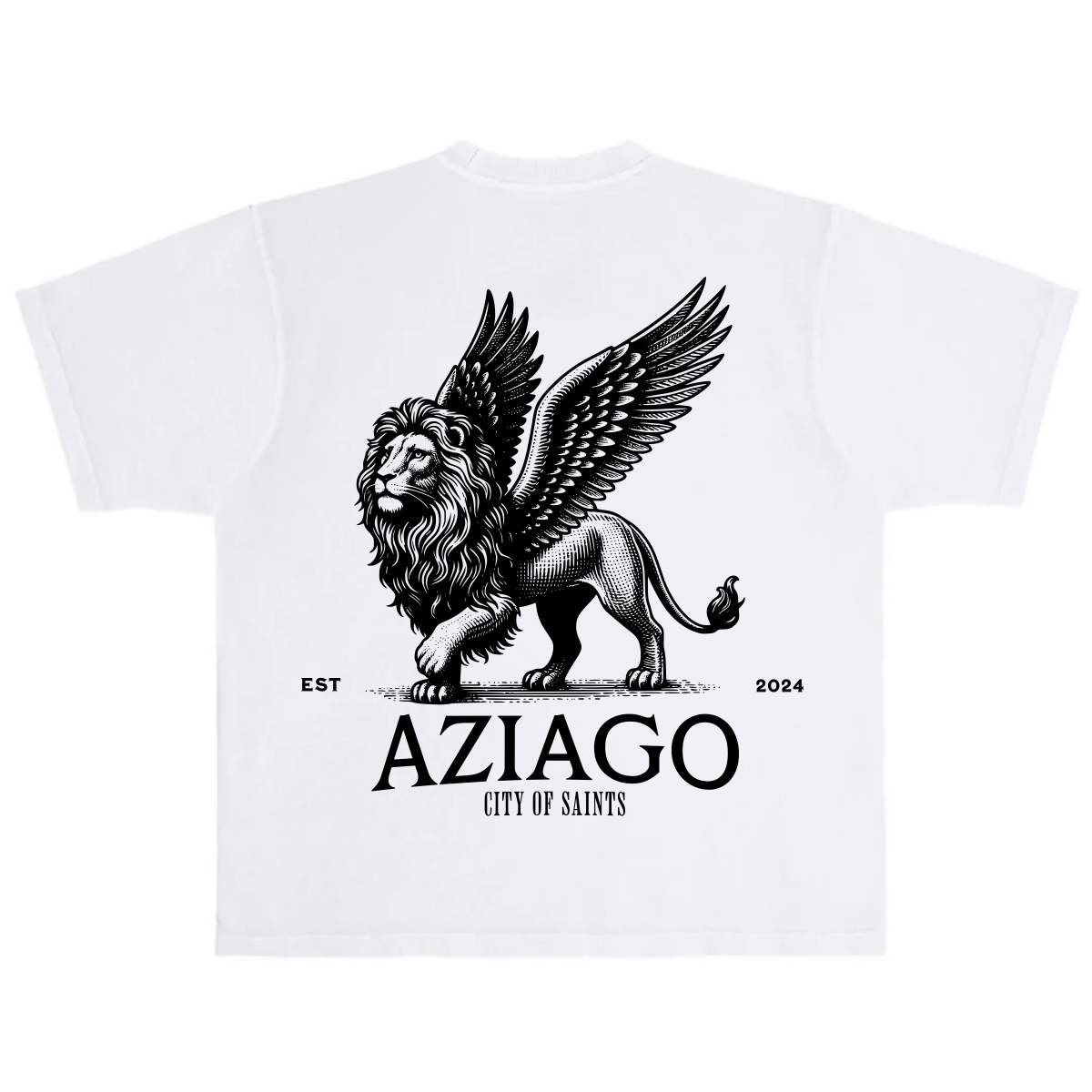 AZIAGO WHITE TEE